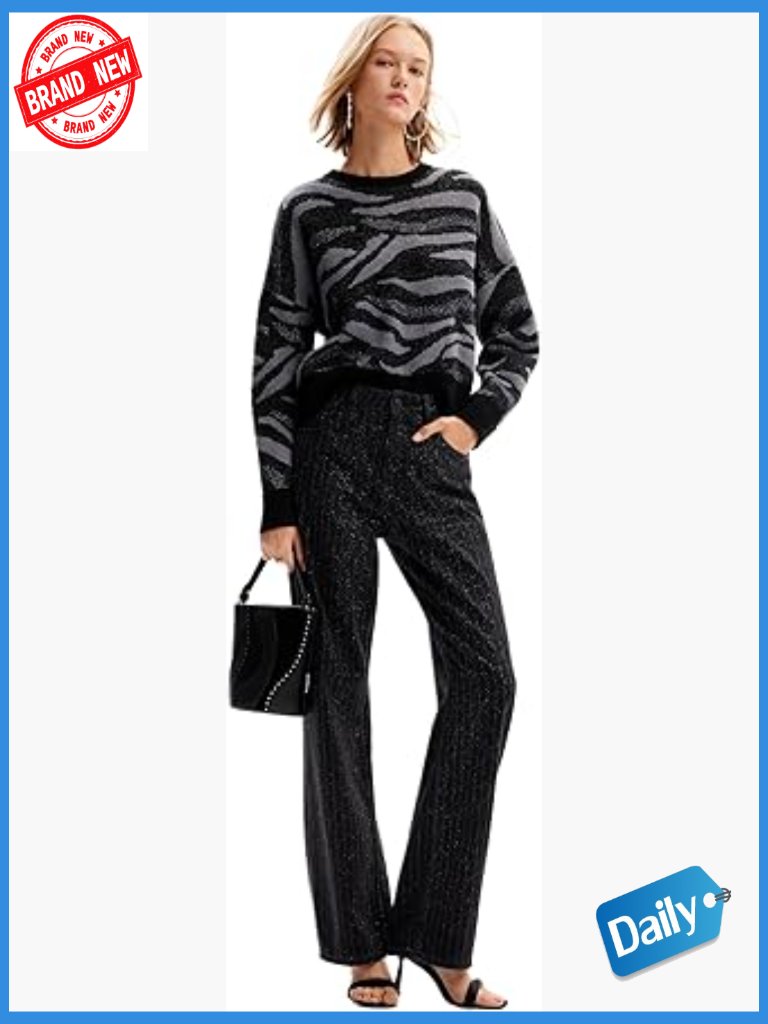 Women's Flat Knit Thin Gauge Pullover Sweater - Crew Neck Long Sleeve